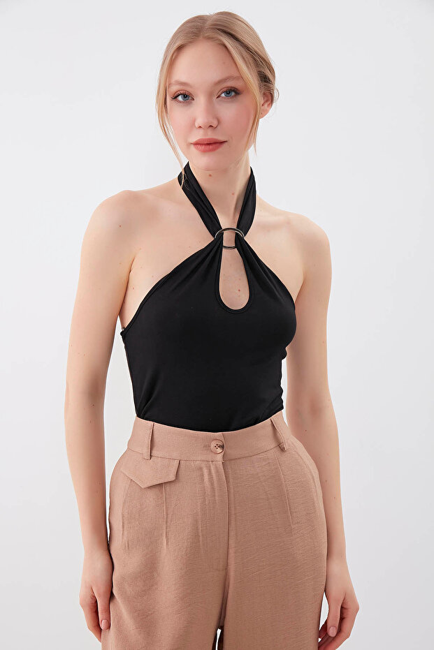 الرسن الرقبة مشبك بلوزة - 1