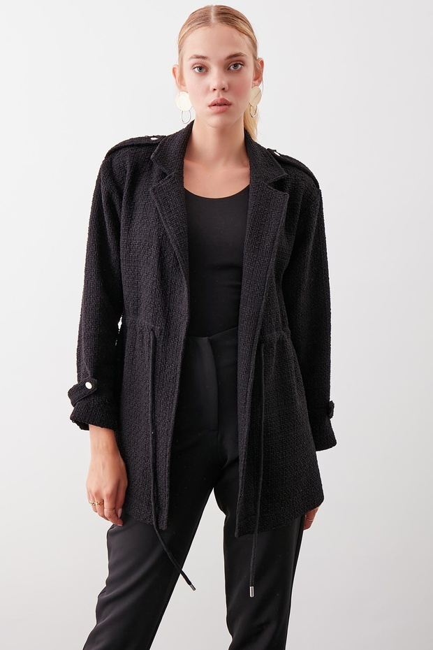 Bunda s detaily v pase - 4