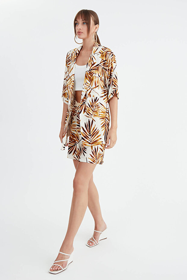 Desenli Salaş Ceket - 2