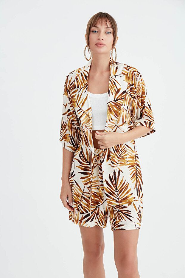 Desenli Salaş Ceket - 1