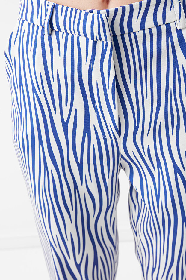 Zebra Pattern Trousers - 2