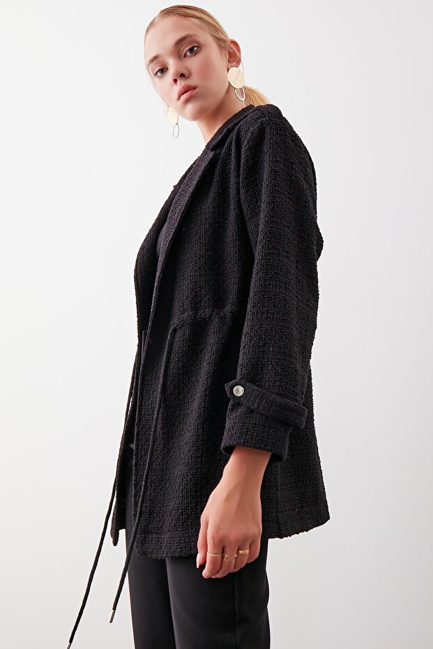 Bunda s detaily v pase - 5