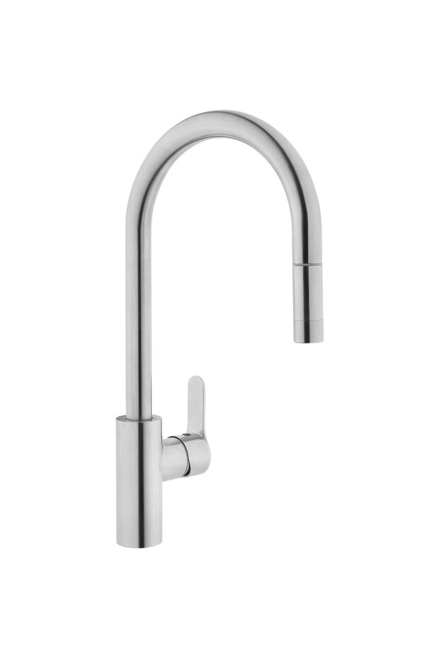 Maestro Inox Pull-Down A42153 Eviye Bataryası, Krom - 1