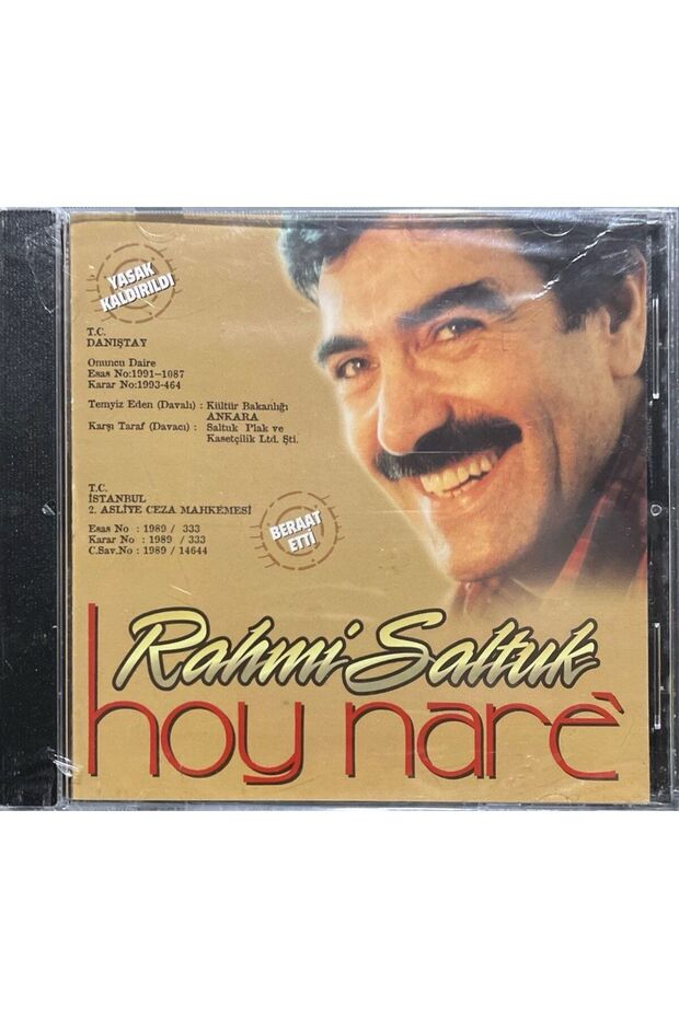 (Not Plate It Cd) Cd Rahmi Saltuk Hoy Nare Cd in Unopened Gelatin