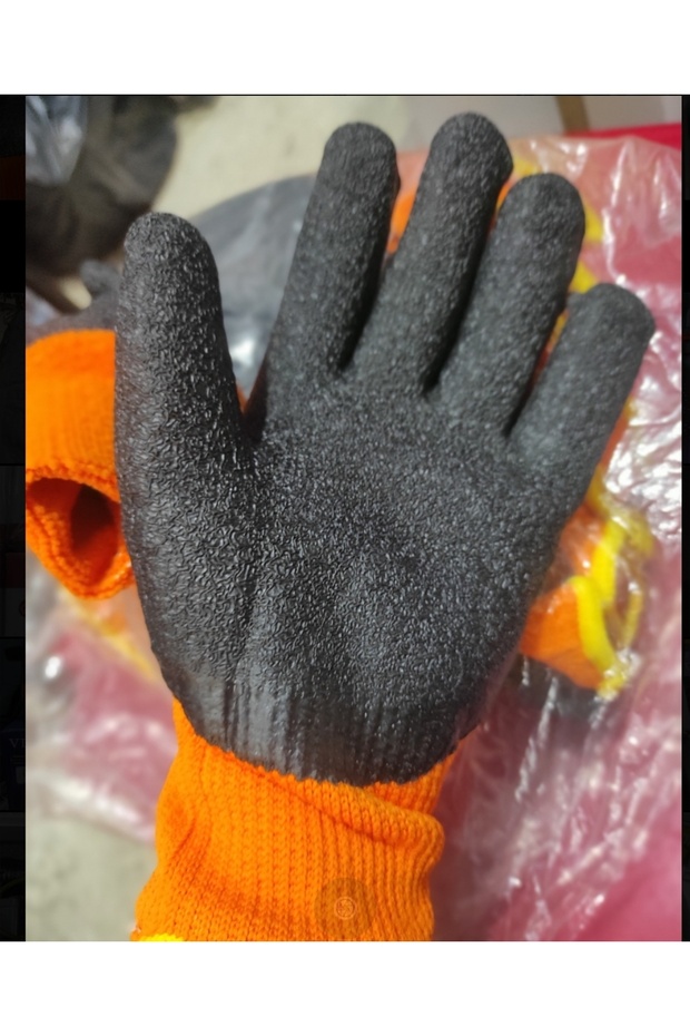 10 Adet. Kalın Iş Eldiveni - 1