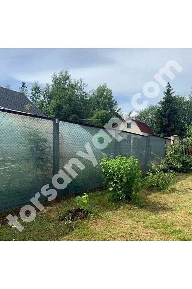 Gölge Tülü – 40lık Gölgelik File – Çit Filesi – Yeşil Renk - Düz - 2 Metre X 1 Metre - 4