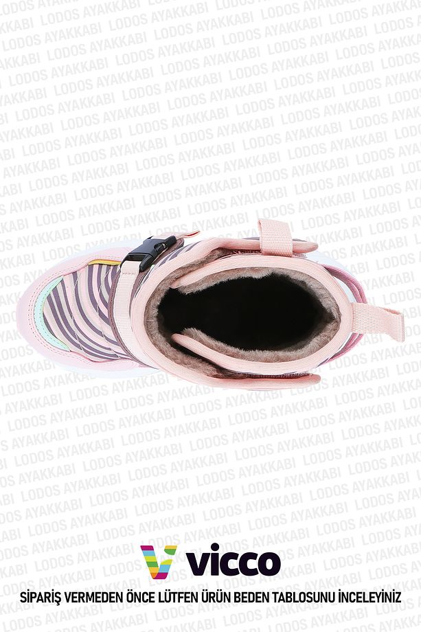 Karoo Model Hafif Basic Phylon Kız Bebek ve Çocuk Pudra Kar Botu - 3