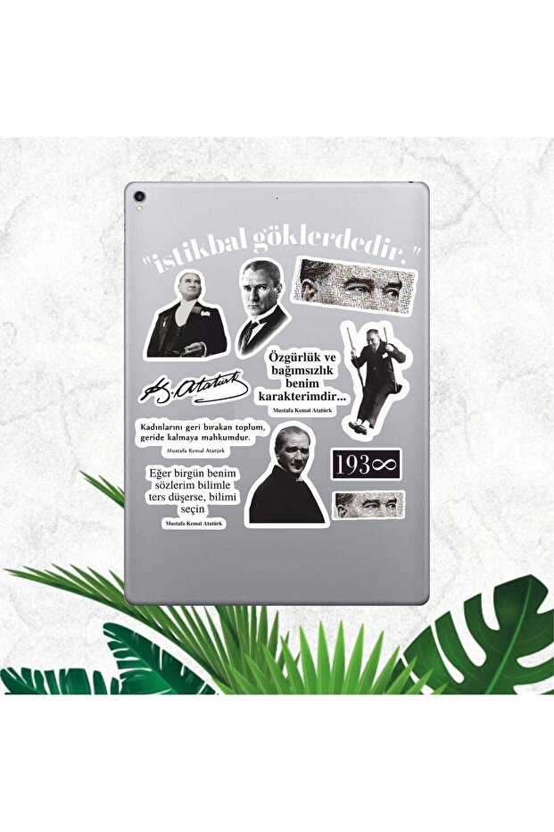 Ataturk Sticker Set, Decal, Agenda Bujo Scrapbook Collage Sticker Bullet Journal