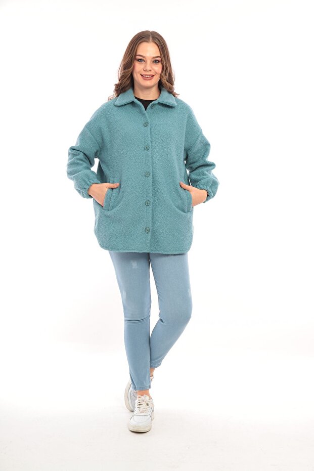 OVERSİZE BUKLET GÖMLEK - 6