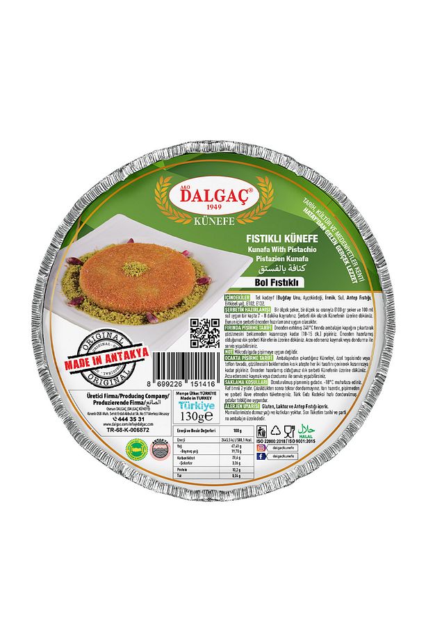 Dalgaç Fıstıklı Künefe 130 gr (10 ADET) - 2