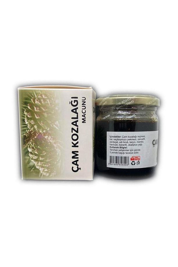 Çam Kozalak Macunu Saf Ballı Çam Kozalağı Reçinesi Macunu 240GR - 4