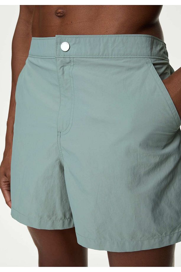 Regular Fit Quick Dry Deniz Şortu - 3