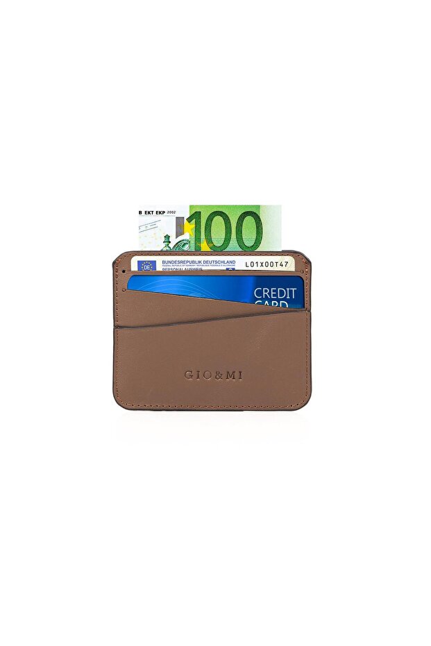 Boris Brown Genuine Leather Card Holder