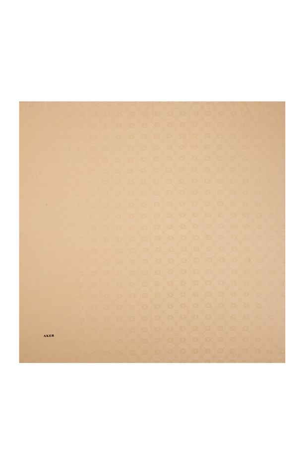 90X90 AKER LOGOLU İPEK KOTON - 1