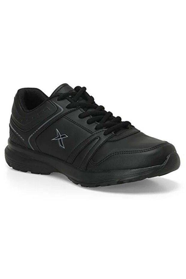 Black Miton Pu Unisex Sports Shoes