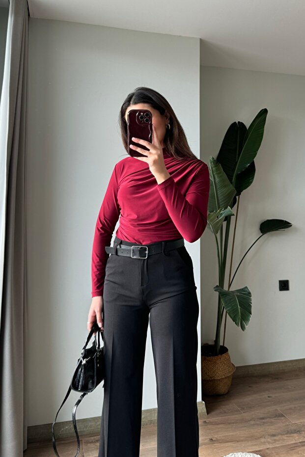 Sandy Drapeli Bluz - 3