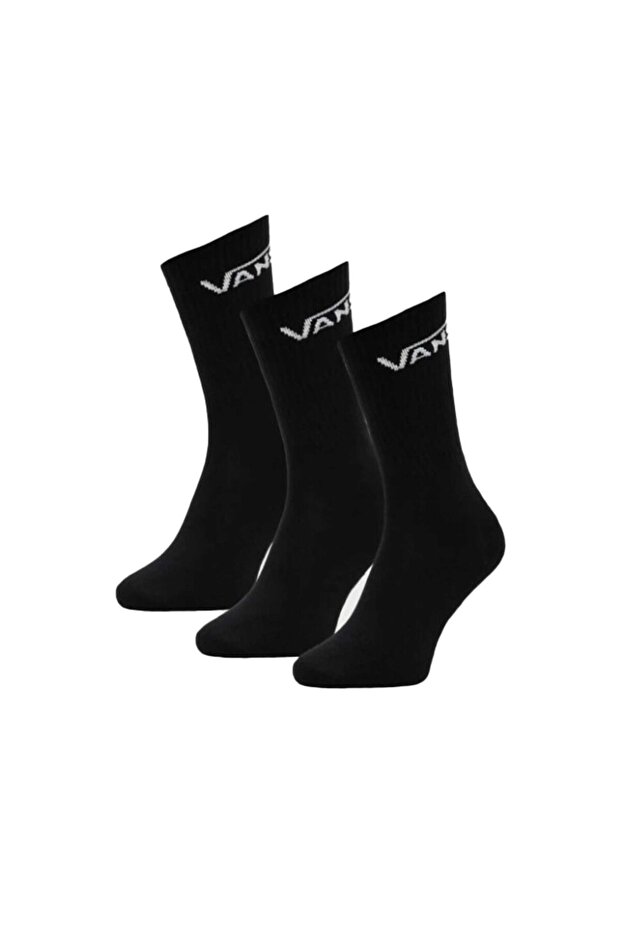 Socks Classic Crew Black 3 Pairs