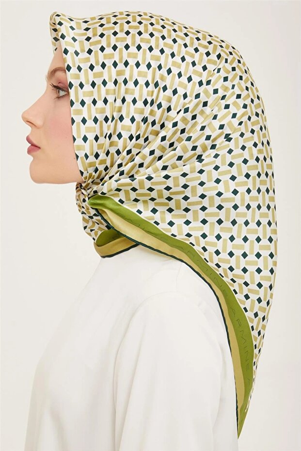 50 Twill Ipek Eşarp 9151d - 3