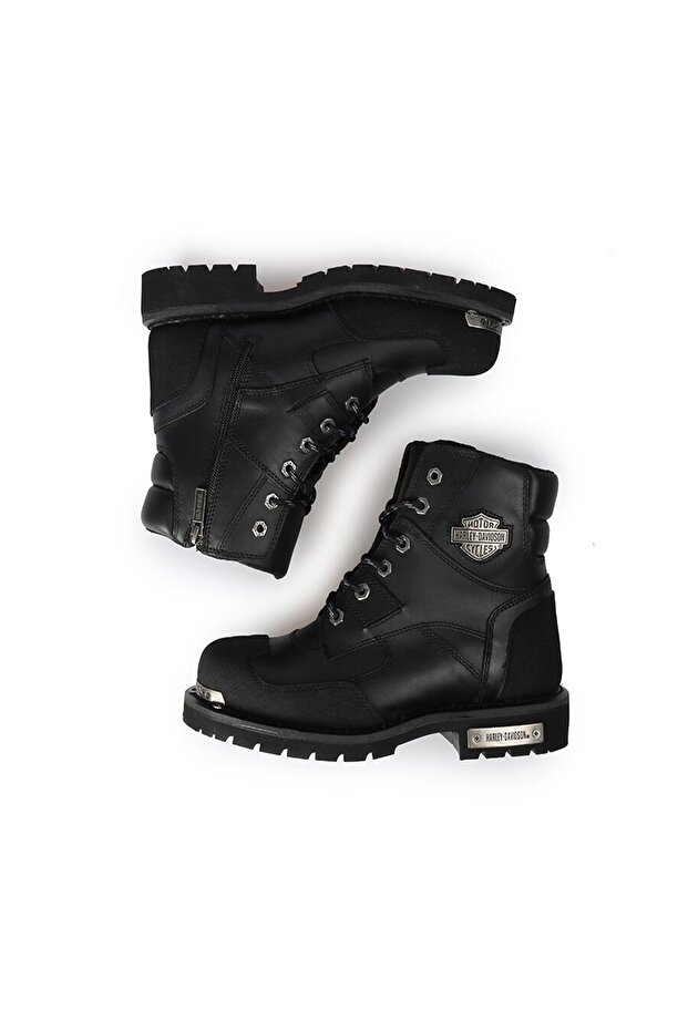 025M100320 Zak Erkek Bot - SİYAH DERİ - 5