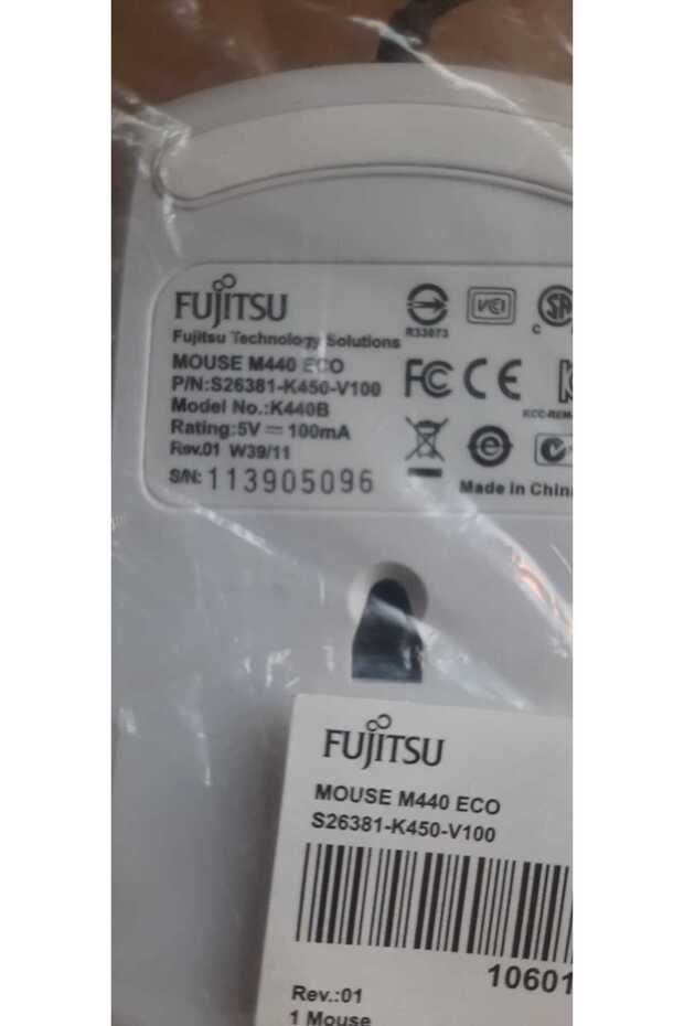 Fujitsu M440 Eco USB Optik Mouse