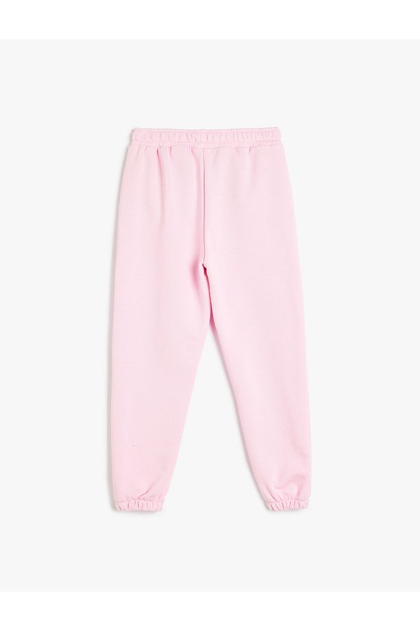 Beli Lastikli Cep Detaylı Basic Jogger Eşofman Altı - 2
