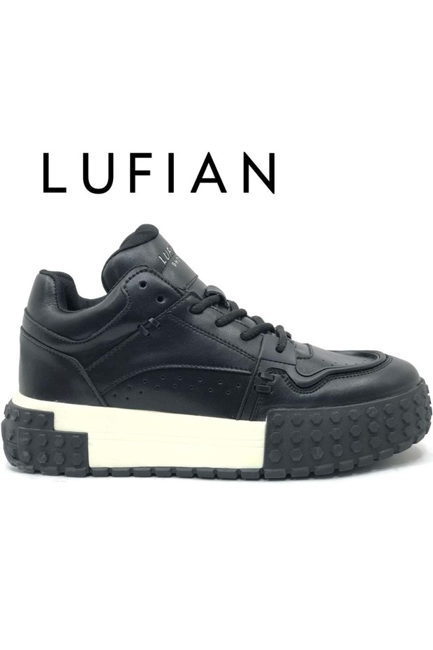 112230206 Burton Sneaker - Men's Casual Leather Classic Shoes, Black