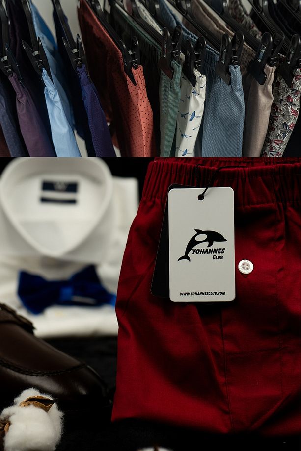 Boxer Erkek, 5'li "karışık" Boxer Set, % 100 Pamuklu Poplin Kumaş Boxer, Canlı Renkler, 5 Adet - 5