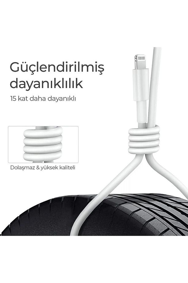 Iphone 15/16 Plus/16 Pro Max Pro Uyumlu 60w Hızlı Şarj Kablosu Örgü Usb-c Type-c Pd Kablo - 3