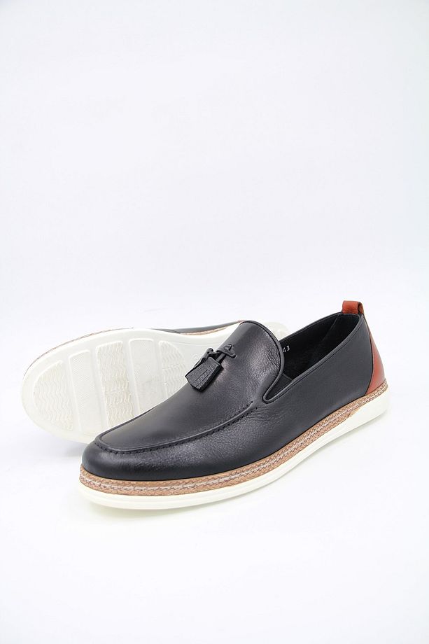 624 Erkek Casual Ayakkabı - Siyah - 4