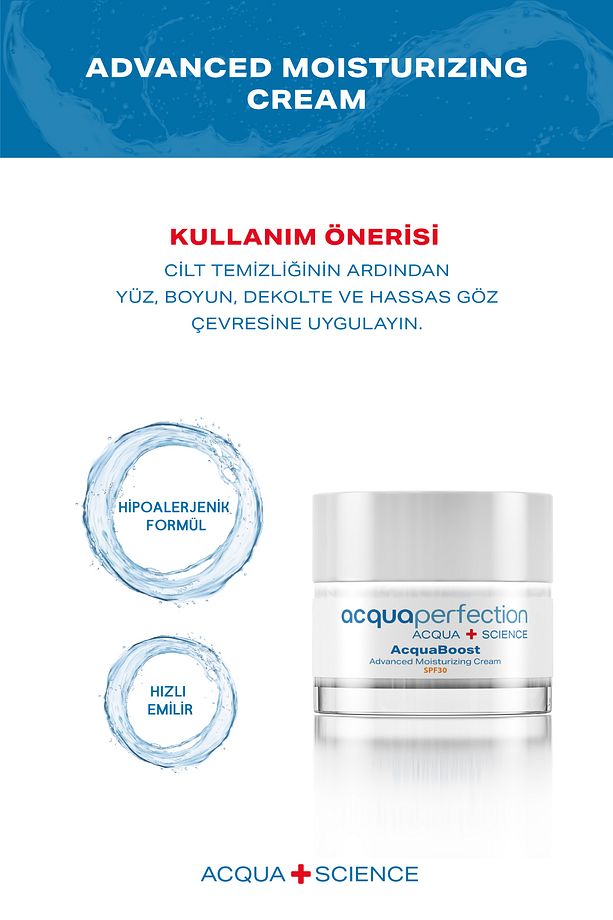 Acquaboost Yoğun Nemlendirici & Uva-uvb Korumalı Yüz Kremi 50 ml - 5