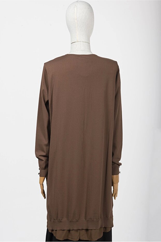 5860 Toprak Triko Tunik - 3