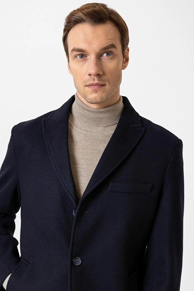 Slim Fit Quality Flat Coat - 4