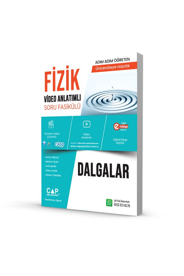 Çap Fizik Dalgalar Video Anlatımlı Soru Fasikül - 1