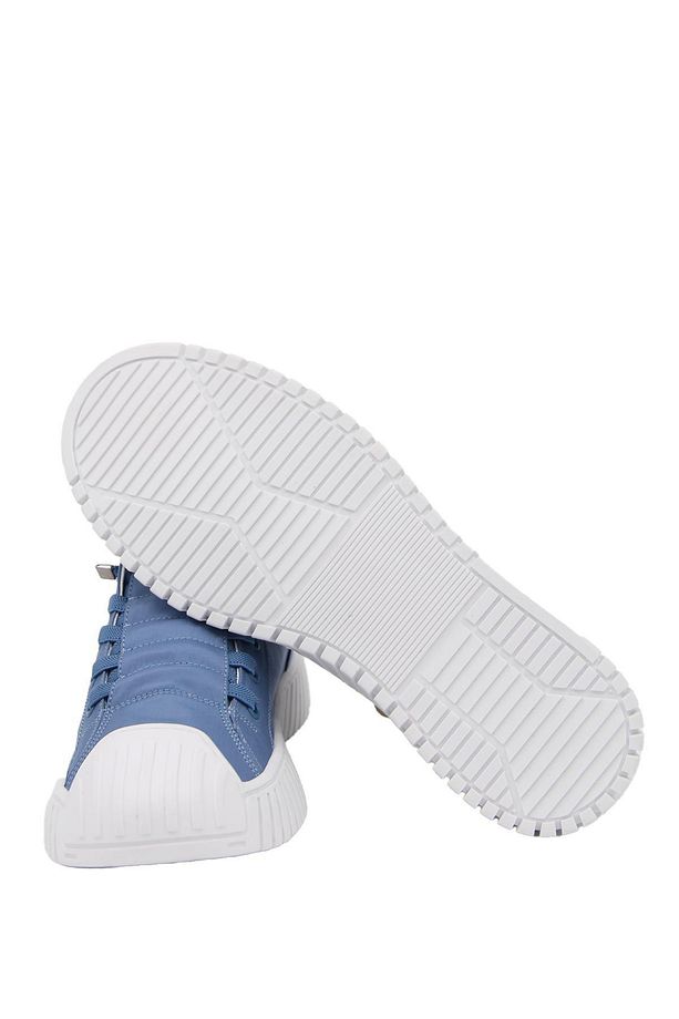 KETEN YAZLIK KOT MAVİ UNİSEX SNEAKER AYAKKABI TAM CONFOR MODEL HAFİF MODEL - 3