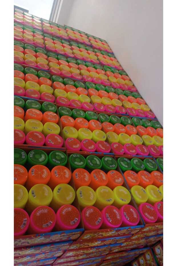 12 ad.Frutti meyve slime. Hazır slime Slime jeli Slaym .eğitici oyuncak - 3