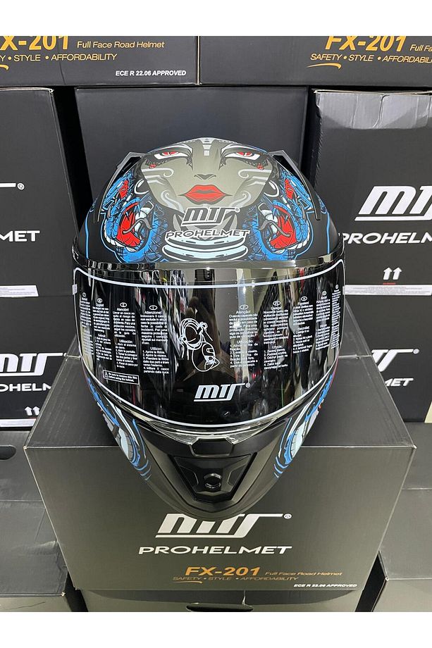 801 KASK MAVİ ŞAHMERAN - 2