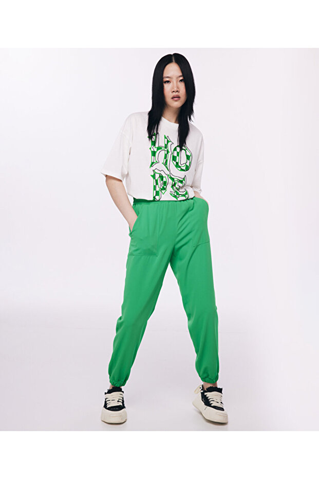 بنطال جوغر مع جيوب - 1