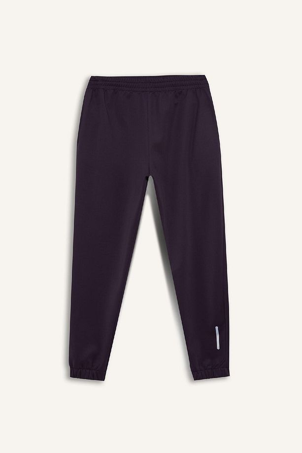 DeFactoFit Sporcu Jogger Eşofman Altı Standart Fit Basic Düz Cepli Beli Paçası Lastikli D3742AX24WN - 8