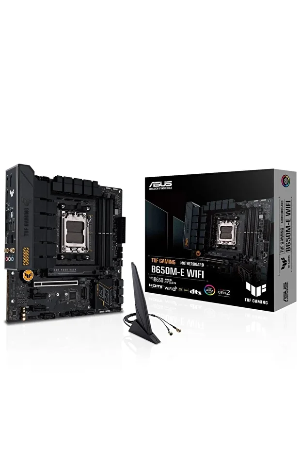 TUF GAMING B650M-E WIFI AM5 DDR5 SES GLAN DP/HDMI SATA3 USB3.2 mATX - 1