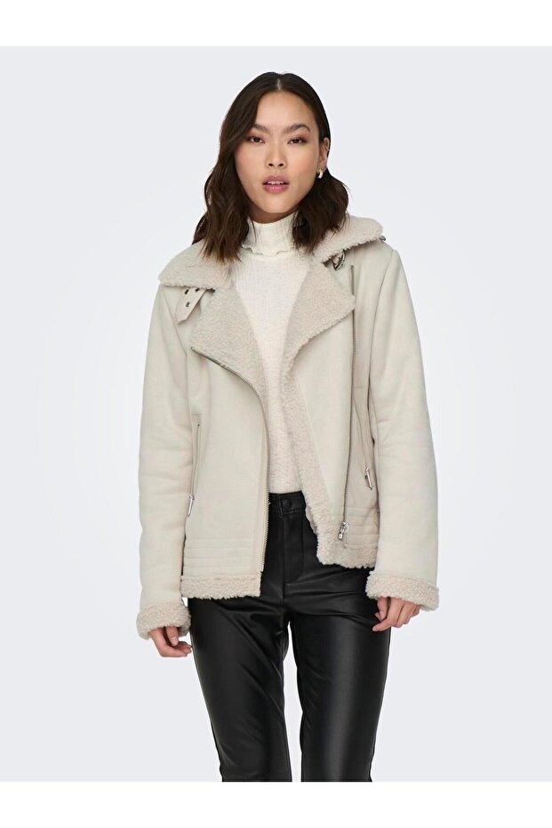 New Diana Aviator Women's Cream Jacket ( 15304775 -Ps)