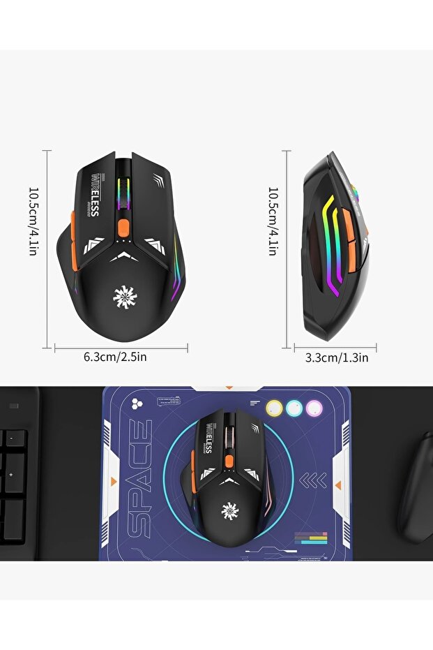 Blic Bwm1 Bluetoohtlu 2.4ghz Kablosuz Mouse Renk Seçenekleri - 6