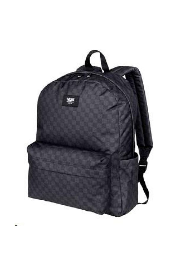 Old Skool Check Backpack Black/charcoal - 1