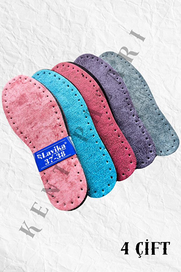 Bydev 4 Çift Karışık Patik Tabanı Hazır Delikli - 1