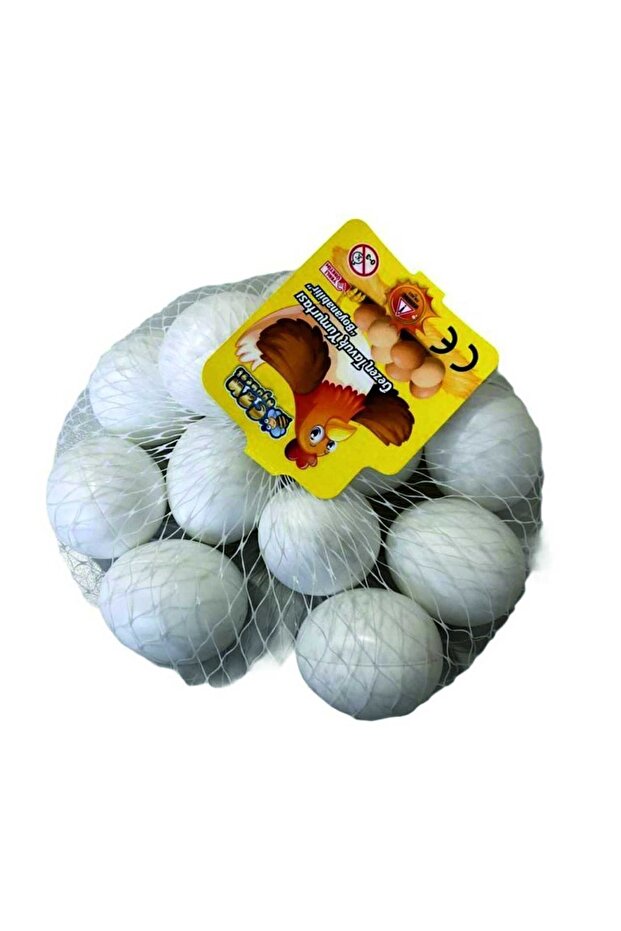 Toy Egg Coloring Egg in Net 10 Pieces Paintable Eggs