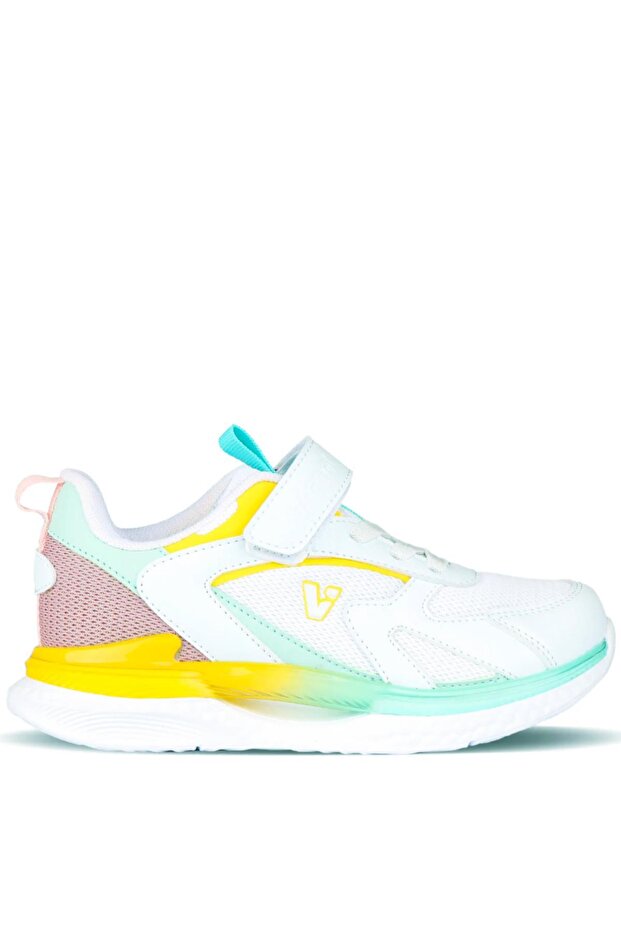 Orthopedic Sneaker - Girl's White Casual Sports Shoes, Extra Light