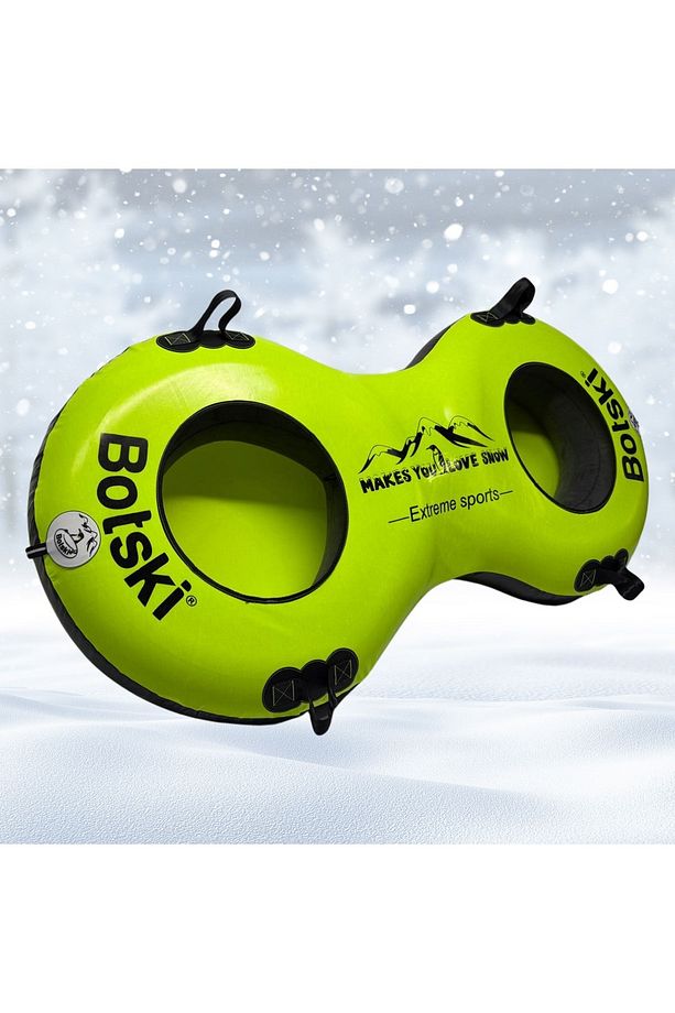 Çift kişilik neon Botski Şişme Kar Botu & Kar Kızağı - 1