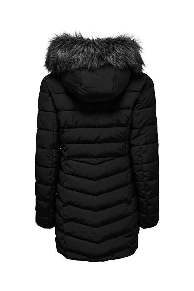 Kadın Siyah Mont - 1