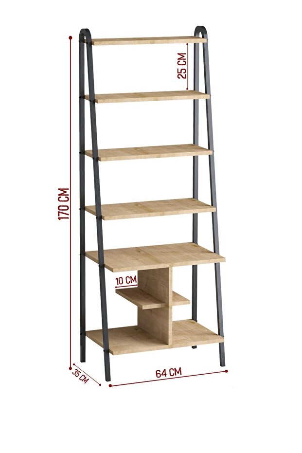 OLİVA KİTAPLIK DEC0132 - 4
