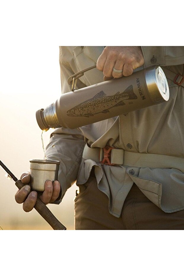 Classic Legendary Termos | 1.0L Kahverengi - 8