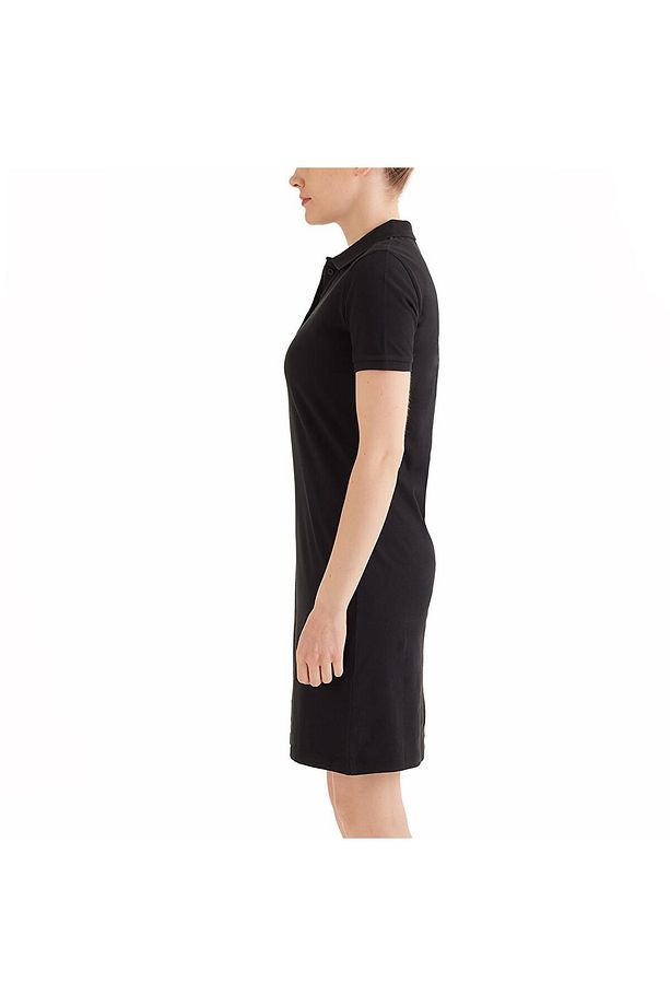 Cs0378 Csc W Basic Polo Ss Dress Kadın Elbise - 3